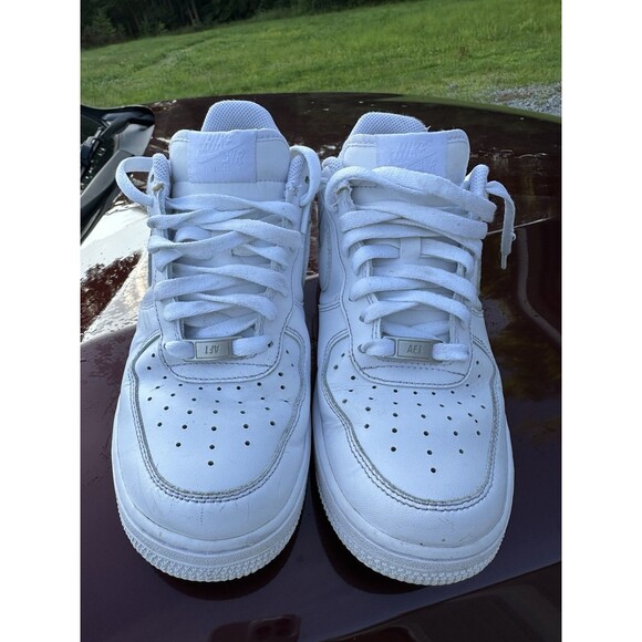 Nike Air Force 1 Low '07 White - 315122-111men's size US8 EU 41 - Picture 2 of 10